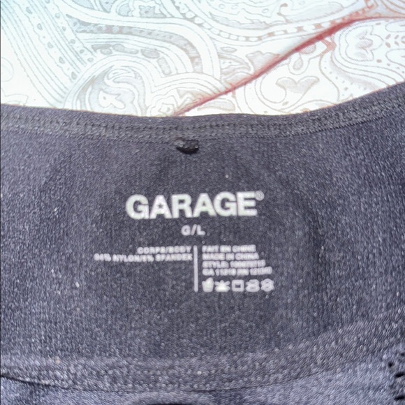 Garage Black Women's Top - Picture 2 of 3